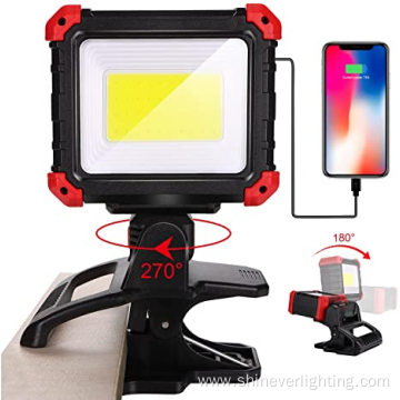 Mini Portable Rotatable Usb Rechargeable COB Work Light